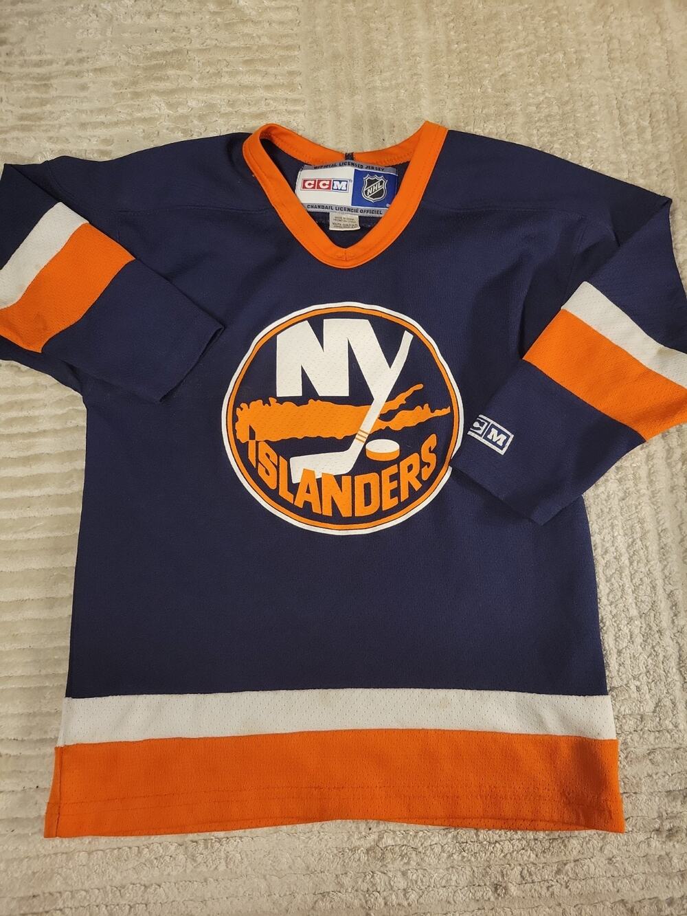 CCM New York Islanders Jersey NHL Hockey Youth Small 4-7 Boys Kids Children